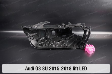 Новый корпус фары Audi Q3 8U LED (2014-2019) I поколение рестайлинг левый.
В нал. . фото 2