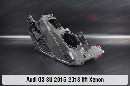 Новый корпус фары Audi Q3 8U Xenon (2014-2019) I поколение рестайлинг левый.
В н. . фото 3