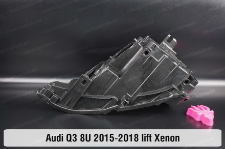 Новый корпус фары Audi Q3 8U Xenon (2014-2019) I поколение рестайлинг левый.
В н. . фото 8