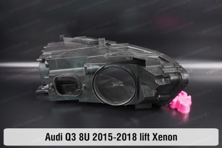 Новый корпус фары Audi Q3 8U Xenon (2014-2019) I поколение рестайлинг левый.
В н. . фото 9