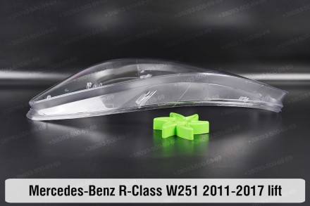 Стекло на фару Mercedes-Benz R-Class W251 (2010-2017) рестайлинг левое.В наличии. . фото 5