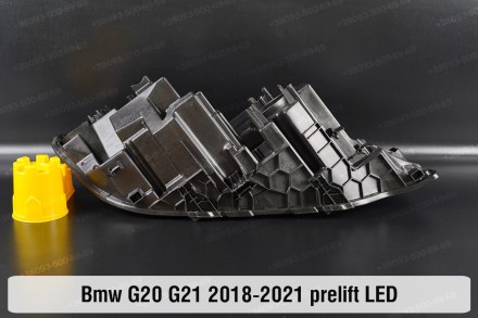 Новый корпус фары BMW 3 G20 G21 LED (2018-2022) VII поколение дорестайлинг левый. . фото 11