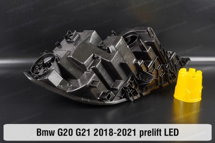 Новый корпус фары BMW 3 G20 G21 LED (2018-2022) VII поколение дорестайлинг левый. . фото 7