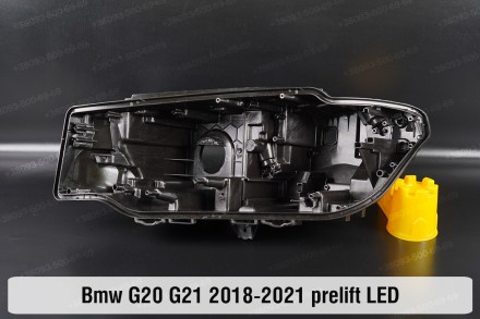 Новый корпус фары BMW 3 G20 G21 LED (2018-2022) VII поколение дорестайлинг левый. . фото 2