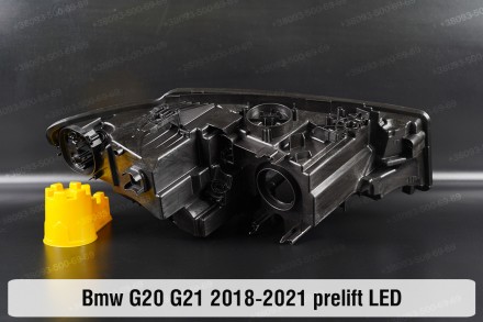 Новый корпус фары BMW 3 G20 G21 LED (2018-2022) VII поколение дорестайлинг левый. . фото 10