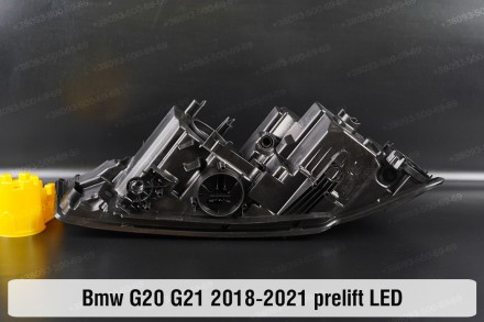 Новый корпус фары BMW 3 G20 G21 LED (2018-2022) VII поколение дорестайлинг левый. . фото 3