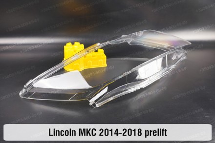 Скло на фару Lincoln MKC (2013-2018) I покоління дорестайлінг праве.У наявності . . фото 7