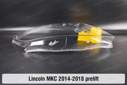 Скло на фару Lincoln MKC (2013-2018) I покоління дорестайлінг праве.У наявності . . фото 5