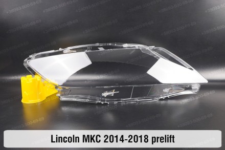 Скло на фару Lincoln MKC (2013-2018) I покоління дорестайлінг праве.У наявності . . фото 2
