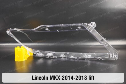 Стекло на фару Lincoln MKX (2014-2018) II поколение рестайлинг левое.В наличии с. . фото 3
