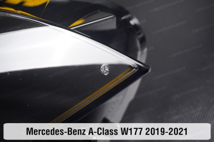 Стекло на фару Mercedes-Benz A-Class W177 (2018-2024) IV поколение левое.
В нали. . фото 9