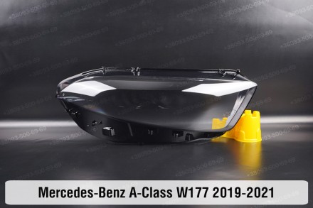 Скло на фару Mercedes-Benz A-Class W177 (2018-2024) IV покоління праве.
У наявно. . фото 2