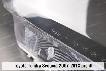 Стекло на фару Toyota Tundra XK50 (2006-2013) II поколение дорестайлинг правое.
. . фото 4