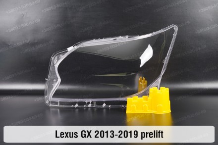 Стекло на фару Lexus GX URJ150 GX460 (2013-2019) II поколение 1 рестайлинг левое. . фото 2