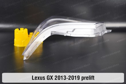 Стекло на фару Lexus GX URJ150 GX460 (2013-2019) II поколение 1 рестайлинг левое. . фото 5