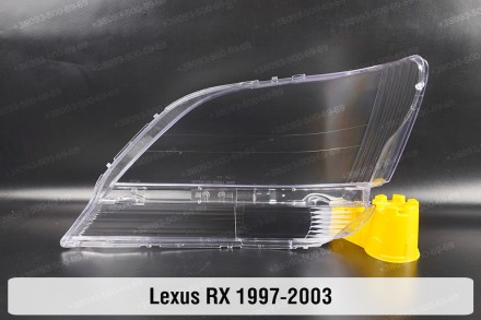 Стекло на фару Lexus RX XU10 RX300 RX330 RX350 RX400 (1998-2003) I поколение пра. . фото 3