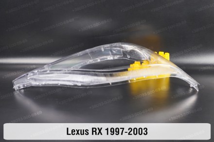 Стекло на фару Lexus RX XU10 RX300 RX330 RX350 RX400 (1998-2003) I поколение пра. . фото 4