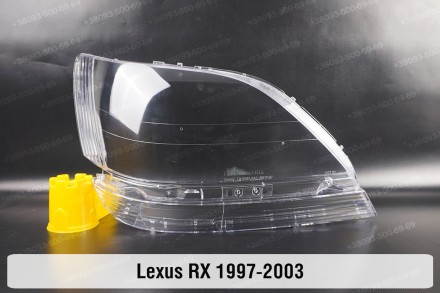 Стекло на фару Lexus RX XU10 RX300 RX330 RX350 RX400 (1998-2003) I поколение пра. . фото 2