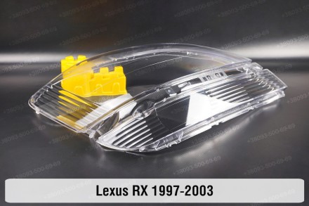 Стекло на фару Lexus RX XU10 RX300 RX330 RX350 RX400 (1998-2003) I поколение пра. . фото 8