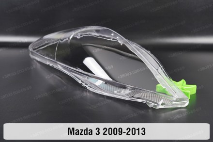 Стекло на фару Mazda 3 BL (2008-2013) II поколение левое.В наличии стекла фар дл. . фото 5
