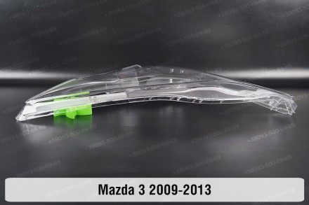 Стекло на фару Mazda 3 BL (2008-2013) II поколение левое.В наличии стекла фар дл. . фото 4