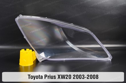Стекло на фару Toyota Prius XW20 (2003-2009) II поколение левое.
В наличии стекл. . фото 3