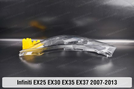 Скло на фару Infiniti EX25 EX30 EX35 EX37 J50 (2007-2013) I покоління ліве.У ная. . фото 5