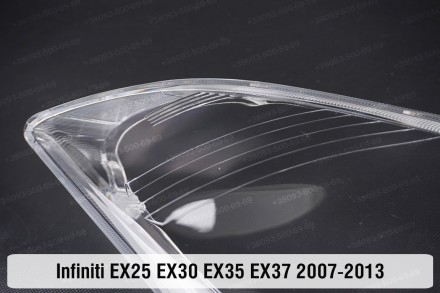 Скло на фару Infiniti EX25 EX30 EX35 EX37 J50 (2007-2013) I покоління ліве.У ная. . фото 8