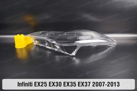 Скло на фару Infiniti EX25 EX30 EX35 EX37 J50 (2007-2013) I покоління ліве.У ная. . фото 3