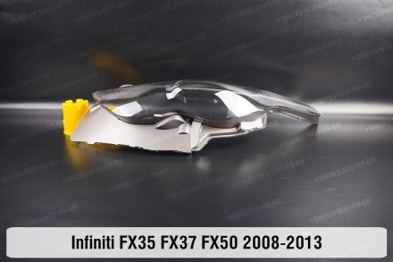 Стекло на фару Infiniti FX35 FX37 FX50 S51 (2008-2013) II поколение левое.В нали. . фото 4