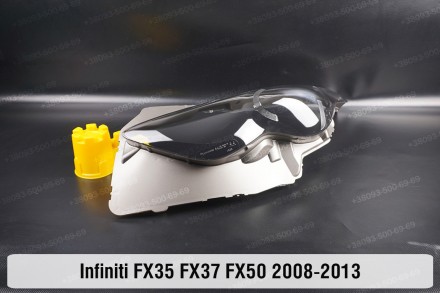 Стекло на фару Infiniti FX35 FX37 FX50 S51 (2008-2013) II поколение левое.В нали. . фото 6