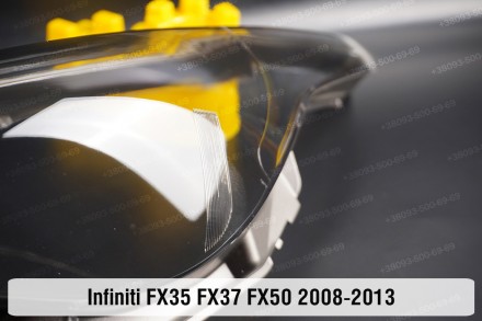 Стекло на фару Infiniti FX35 FX37 FX50 S51 (2008-2013) II поколение левое.В нали. . фото 9