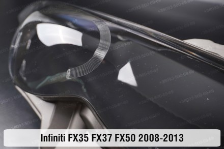 Скло на фару Infiniti FX35 FX37 FX50 S51 (2008-2013) II покоління праве.У наявно. . фото 9