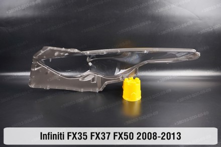 Стекло на фару Infiniti FX35 FX37 FX50 S51 (2008-2013) II поколение правое.В нал. . фото 3