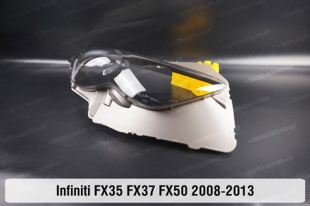 Стекло на фару Infiniti FX35 FX37 FX50 S51 (2008-2013) II поколение правое.В нал. . фото 7
