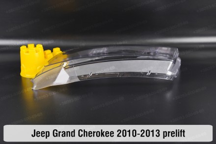 Скло на фару Jeep Grand Cherokee (2010-2013) IV покоління дорестайлінг ліве.У на. . фото 8