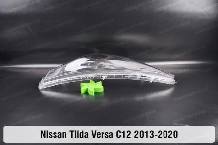 Стекло на фару Nissan Tiida Versa C12 (2013-2020) II поколение левое.В наличии с. . фото 4
