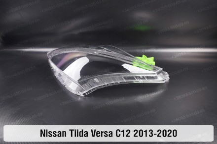 Стекло на фару Nissan Tiida Versa C12 (2013-2020) II поколение левое.В наличии с. . фото 7