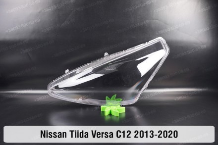 Стекло на фару Nissan Tiida Versa C12 (2013-2020) II поколение левое.В наличии с. . фото 2