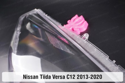 Стекло на фару Nissan Tiida Versa C12 (2013-2020) II поколение правое.В наличии . . фото 5