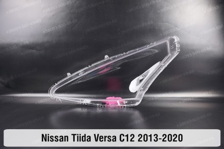 Стекло на фару Nissan Tiida Versa C12 (2013-2020) II поколение правое.В наличии . . фото 3