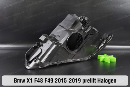 Новый корпус фары BMW X1 F48 F49 Halogen (2015-2019) II поколение дорестайлинг л. . фото 11