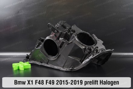 Новый корпус фары BMW X1 F48 F49 Halogen (2015-2019) II поколение дорестайлинг л. . фото 5