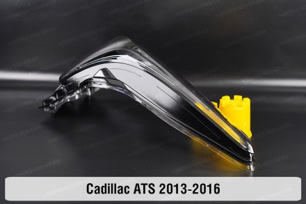 Скло на фару Cadillac ATS (2012-2016) I покоління ліве.
У наявності скло фар для. . фото 6