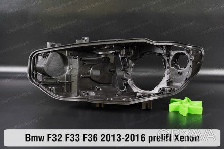Новый корпус фары BMW 4 F32 F33 F36 Xenon (2013-2017) дорестайлинг левый.
В нали. . фото 1