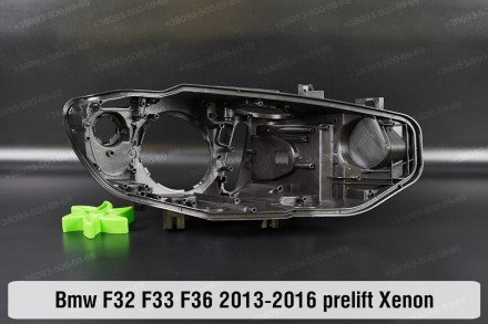 Новый корпус фары BMW 4 F32 F33 F36 Xenon (2013-2017) дорестайлинг правый.
В нал. . фото 2