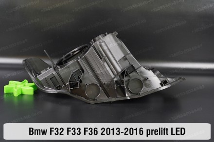 Новый корпус фары BMW 4 F32 F33 F36 LED (2013-2017) дорестайлинг левый.
В наличи. . фото 5