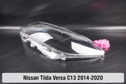 Стекло на фару Nissan Tiida Versa C13 (2014-2020) III поколение левое.В наличии . . фото 5