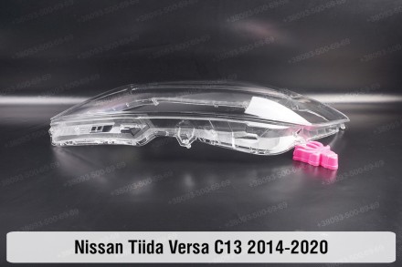 Стекло на фару Nissan Tiida Versa C13 (2014-2020) III поколение левое.В наличии . . фото 6