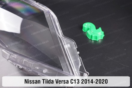 Стекло на фару Nissan Tiida Versa C13 (2014-2020) III поколение правое.В наличии. . фото 7